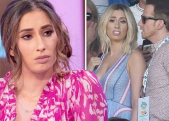 stacey solomon mishap