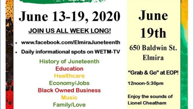 EOP begins week-long Juneteenth celebrations | WETM