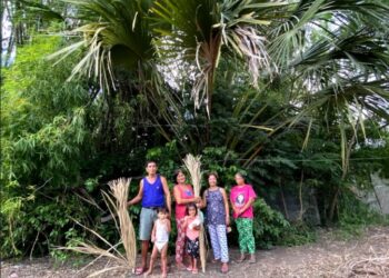 Young entrepreneurs create a new source of income for Pangasinan farmers with buri masks