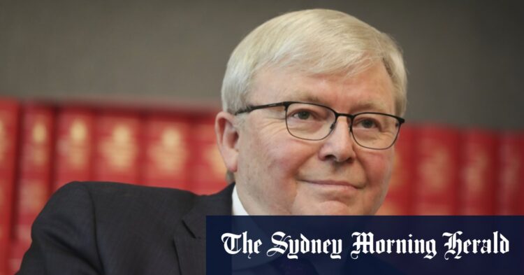 Kevin Rudd creates petition for News Corp royal commission