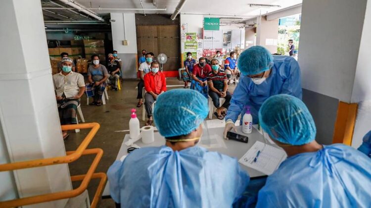 Extra COVID-19 testing for all newly arrived foreign workers in construction, marine, process sectors