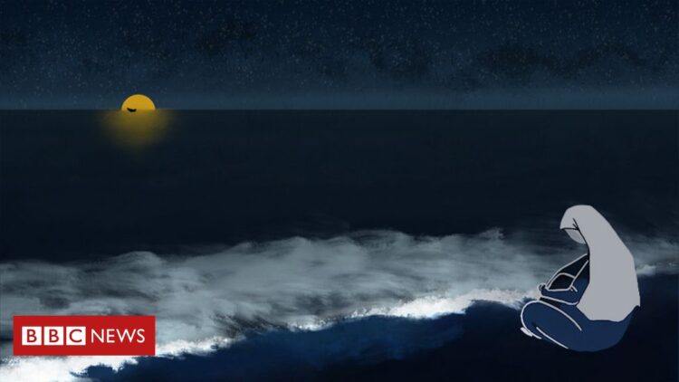 The Rohingya refugees trapped on a remote island miles from land – BBC News