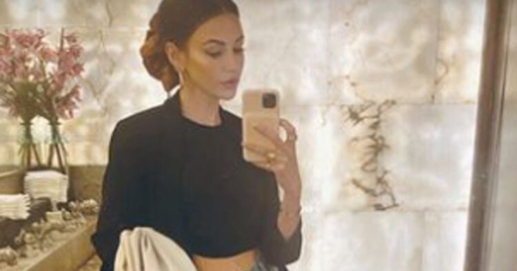 Michelle Keegan flashes toned abs on rare date night out with Mark Wright