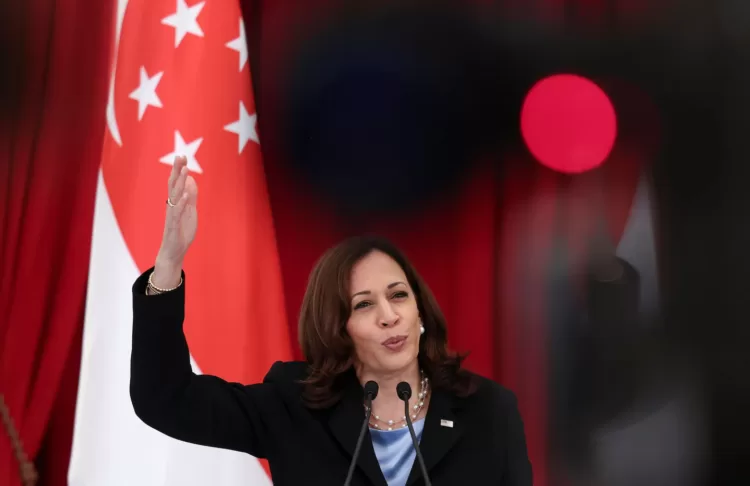 Kamala Harris says U.S. still a ‘global leader’ as allies fret over China, Afghanistan chaos