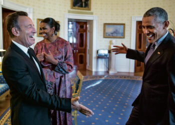Barack Obama and Bruce Springsteen envision a more unified America : NPR
