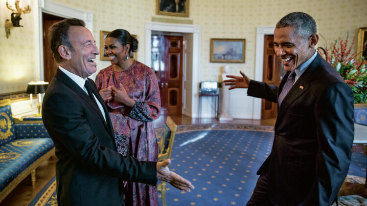 Barack Obama and Bruce Springsteen envision a more unified America : NPR