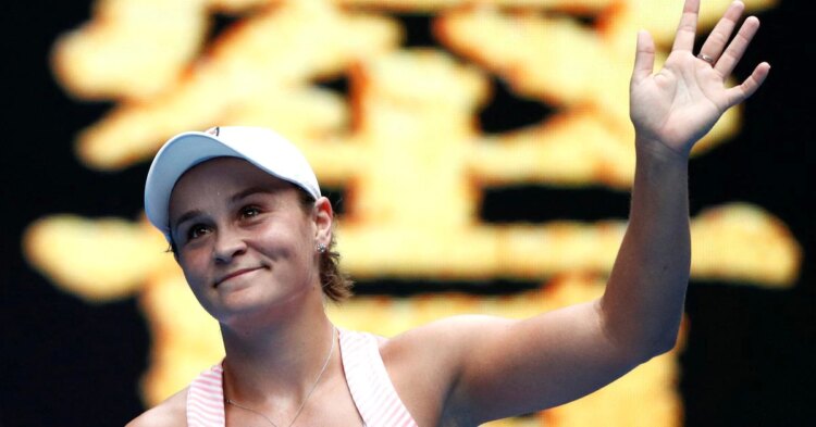 Tennis champion Barty signs up for global celebrity series