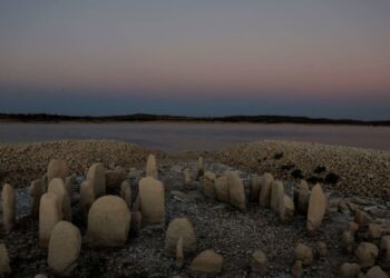 Europe’s drought exposes ancient stones, World War II ships as waters fall