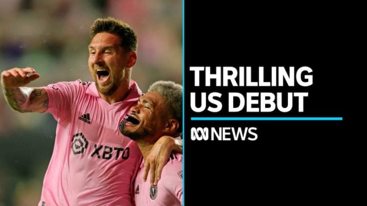 Lionel Messi scores last-minute winner on thrilling US debut – ABC News