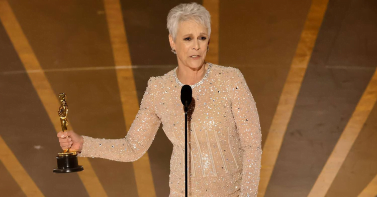 What Stephanie Hsu Really Thought Of Jamie Lee Curtis’ Controversial Oscar Win
