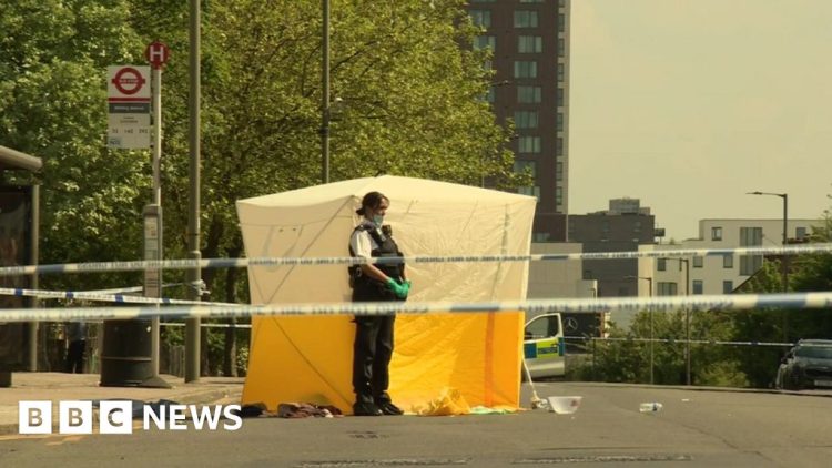 Edgware: Murder arrest over stabbing of woman – BBC