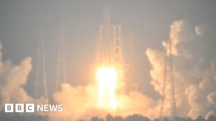 China rocket blasts off for far side of Moon